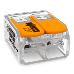 Wago COMPACT splicing connector; 2-conductor 221-612